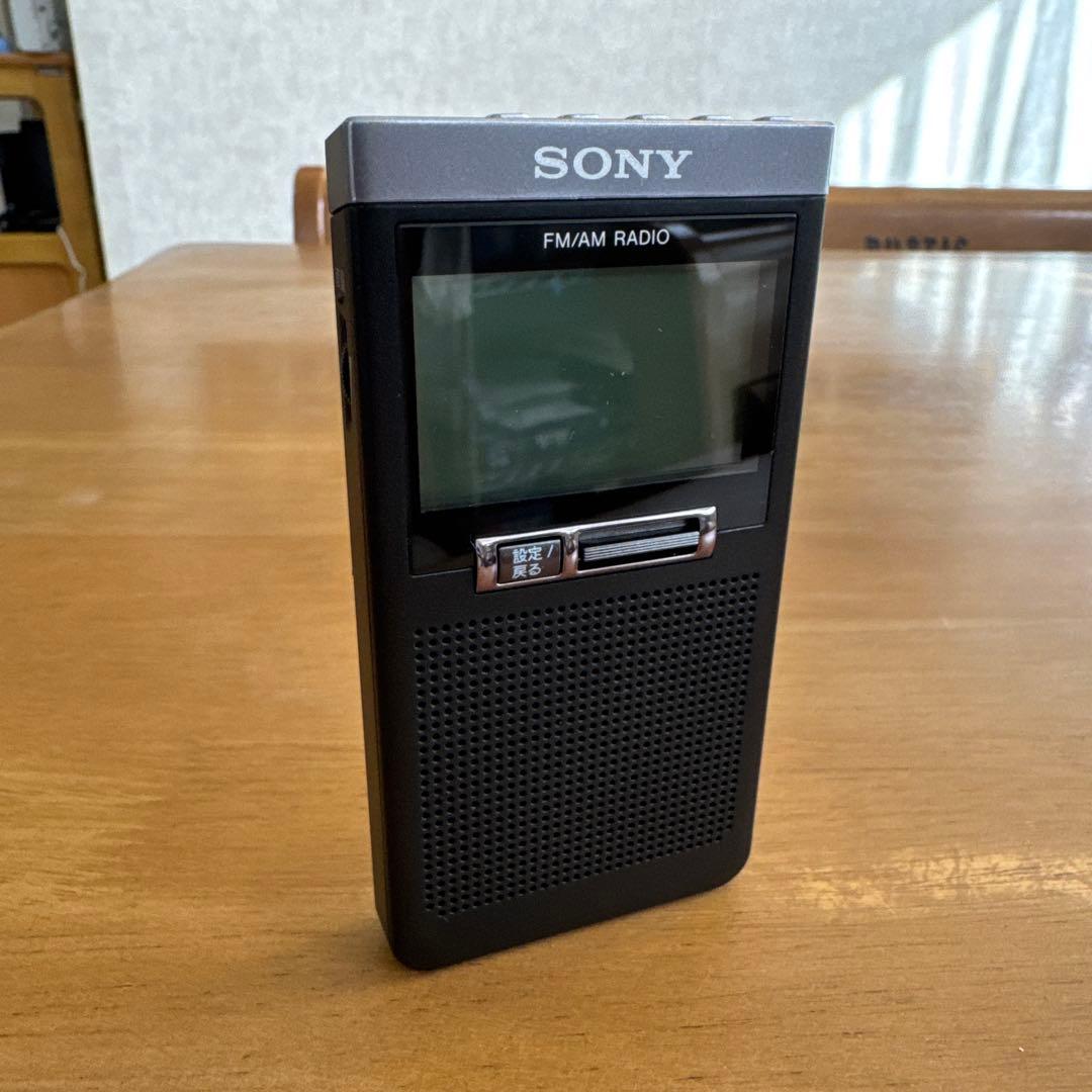 SONY FM/AMラジオSRF-T355 新品