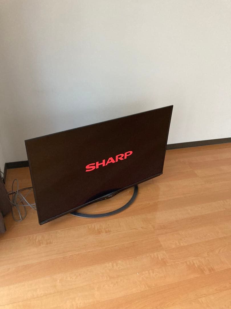 SHARP 液晶テレビ 円形スタンド付き