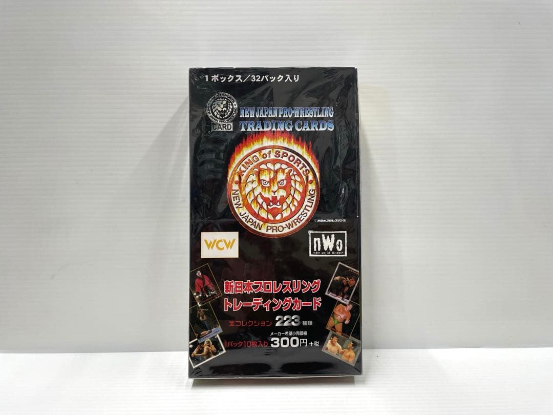 【レア】新日本プロレスリング トレーディングカード 32パック 1ボックス 新品