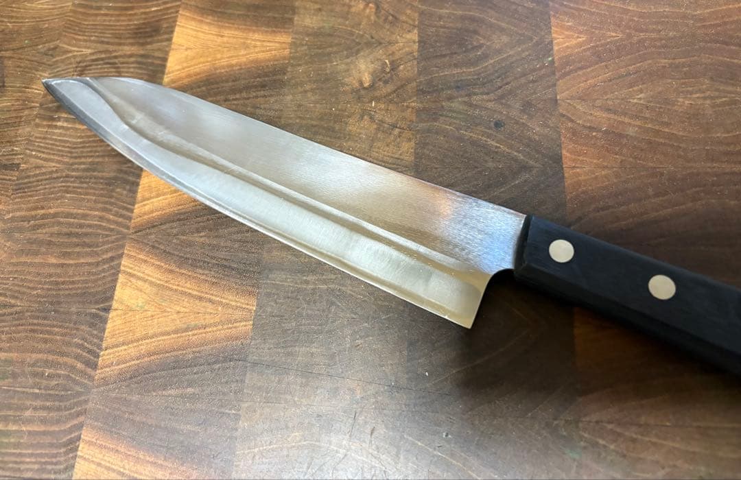 三条　義平　HAP40 切付　牛刀　200mm 包丁　粉末ハイス　洋包丁　両刃