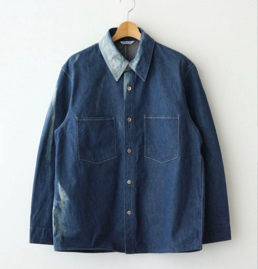 トップス SUNFADE BLEACH LIGHT DENIMSHIRTS BLOUSON
