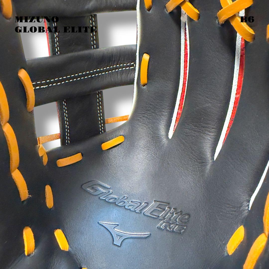 ★限定出品★ MIZUNO GLOBALELITE グローブ ジュニア 軟式 赤