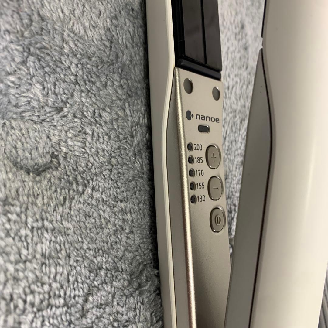 【比較的美品】Panasonic ナノケアストレートヘアアイロン　EH-HS0J