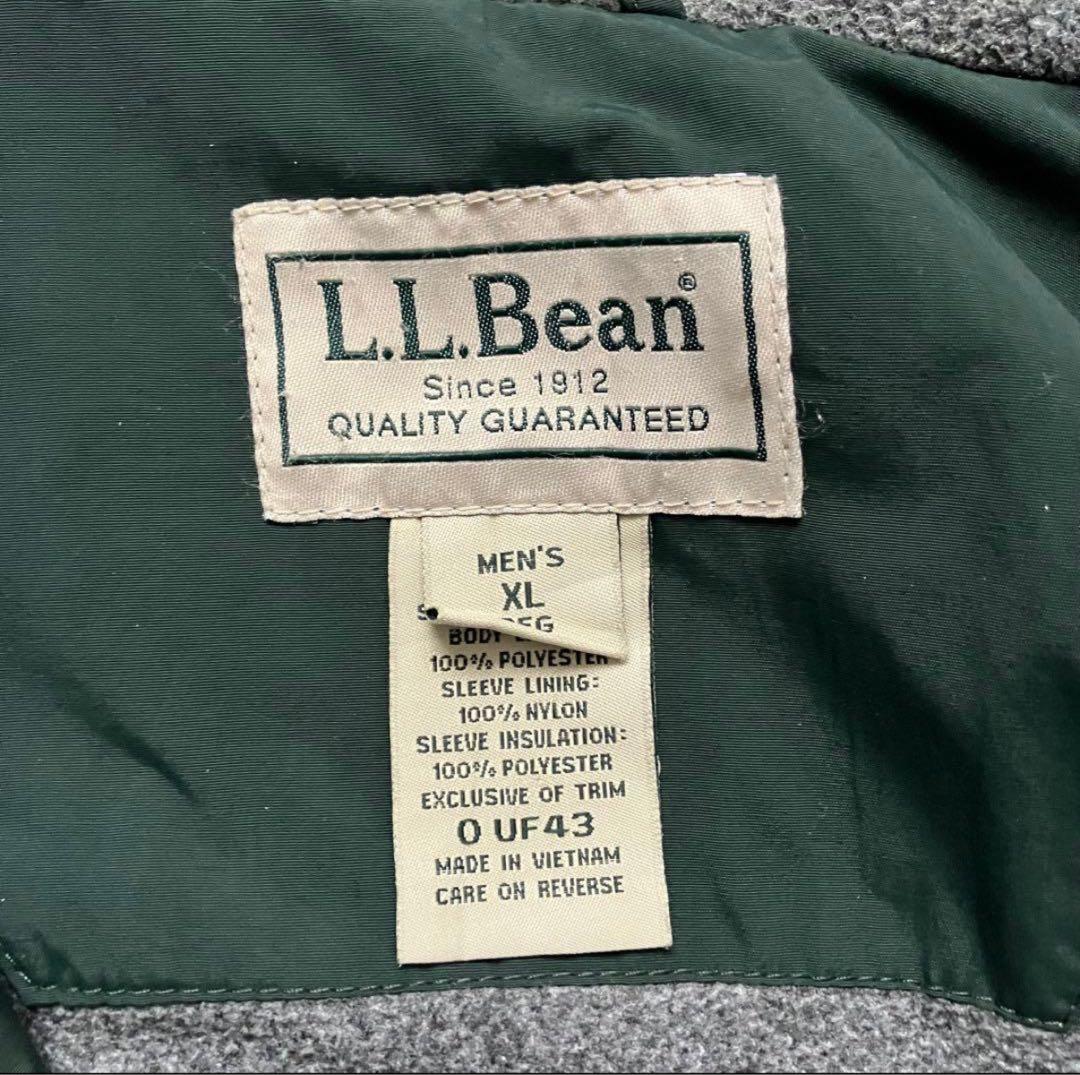 ダークグリーン ナイロンジャケット LLbean