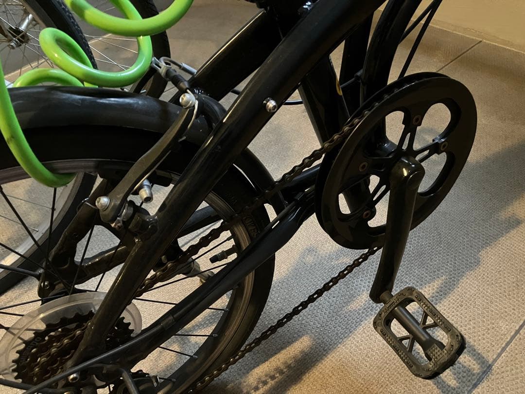 折りたたみ自転車 ブラック