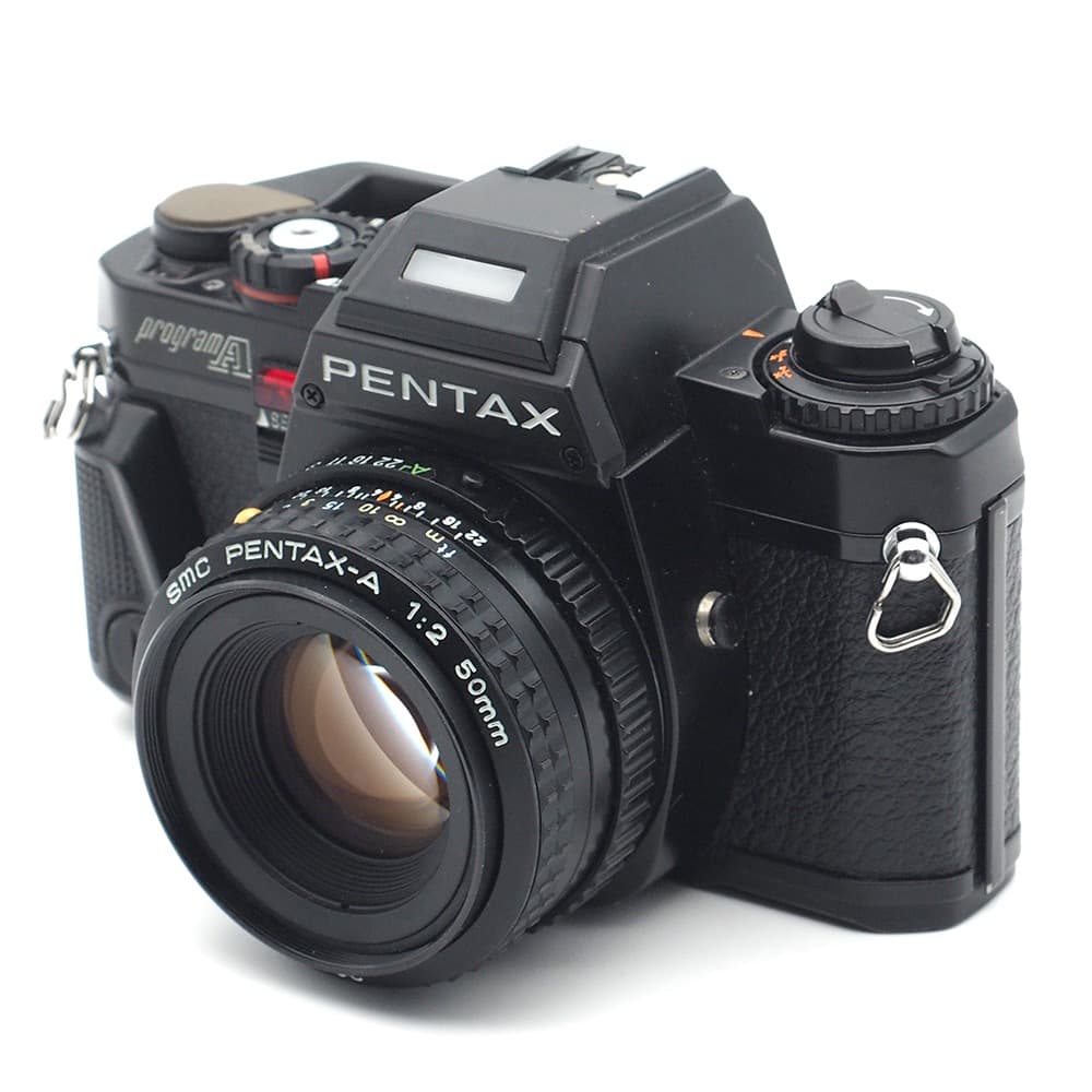 動作品 サンプルあり PENTAX Program-A フィルムカメラ