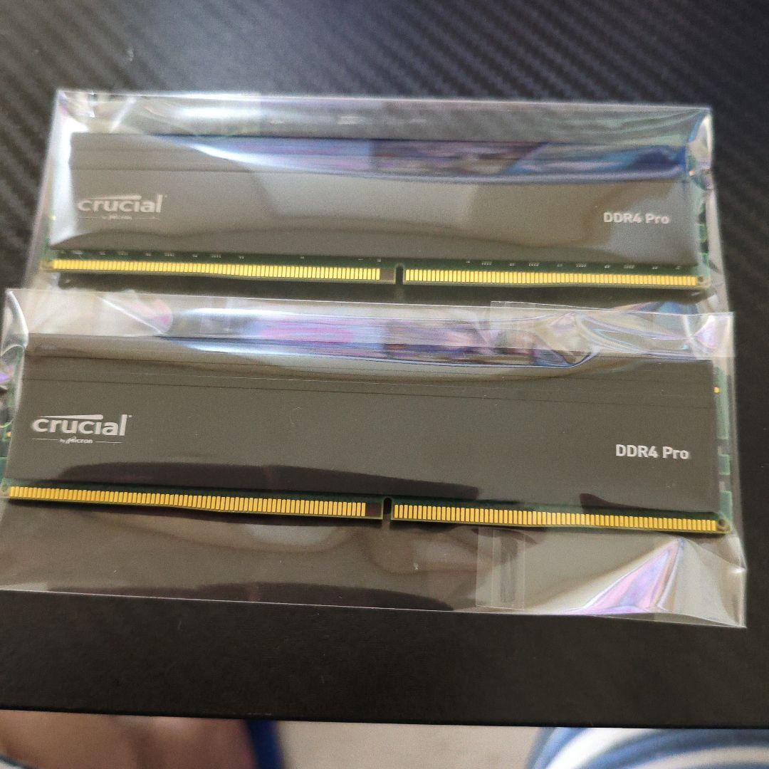 crucial DDR4 Pro 32gb×2 メモリ
