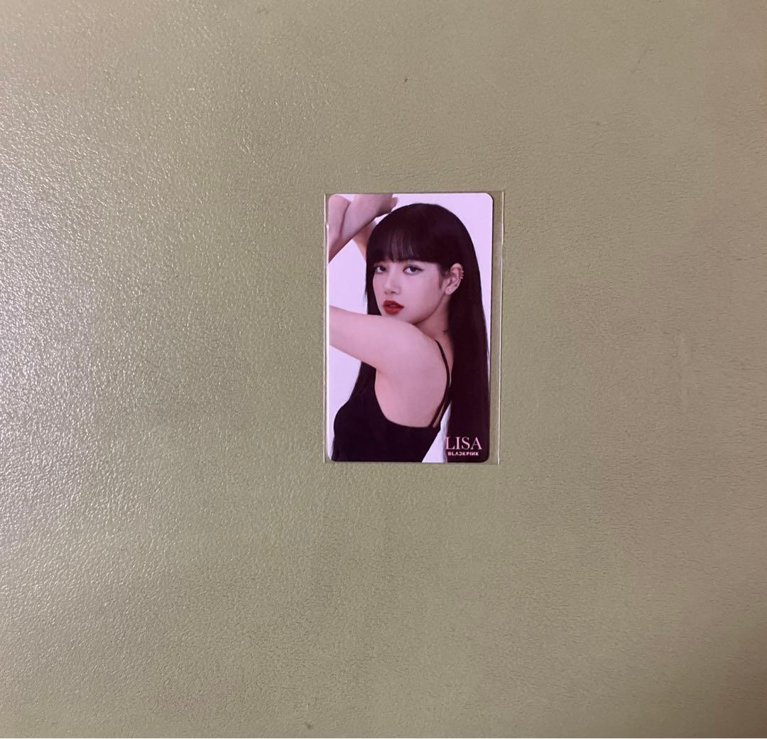 BLACKPINK the album ユニバ リサ トレカ