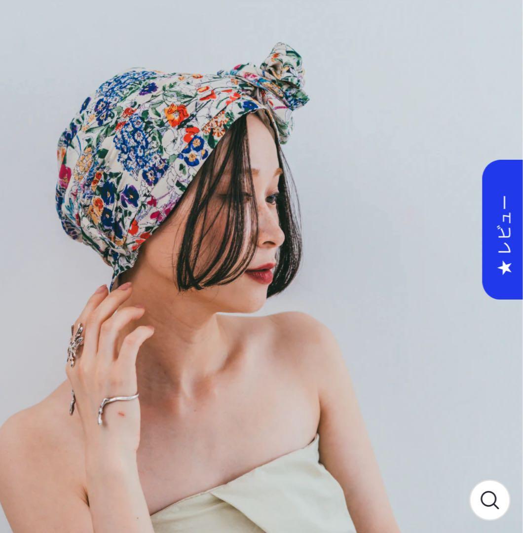 ウィッグ・エクステ BAREN SCARF HAT (M) / FlowerGarden-Beige