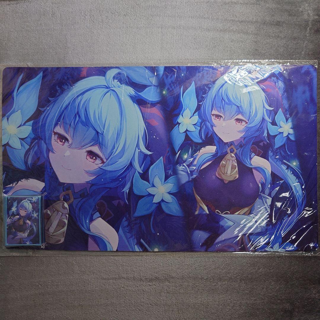 β1 原神 鈴&花優しい笑顔 甘雨 スリーブ&プレイマット