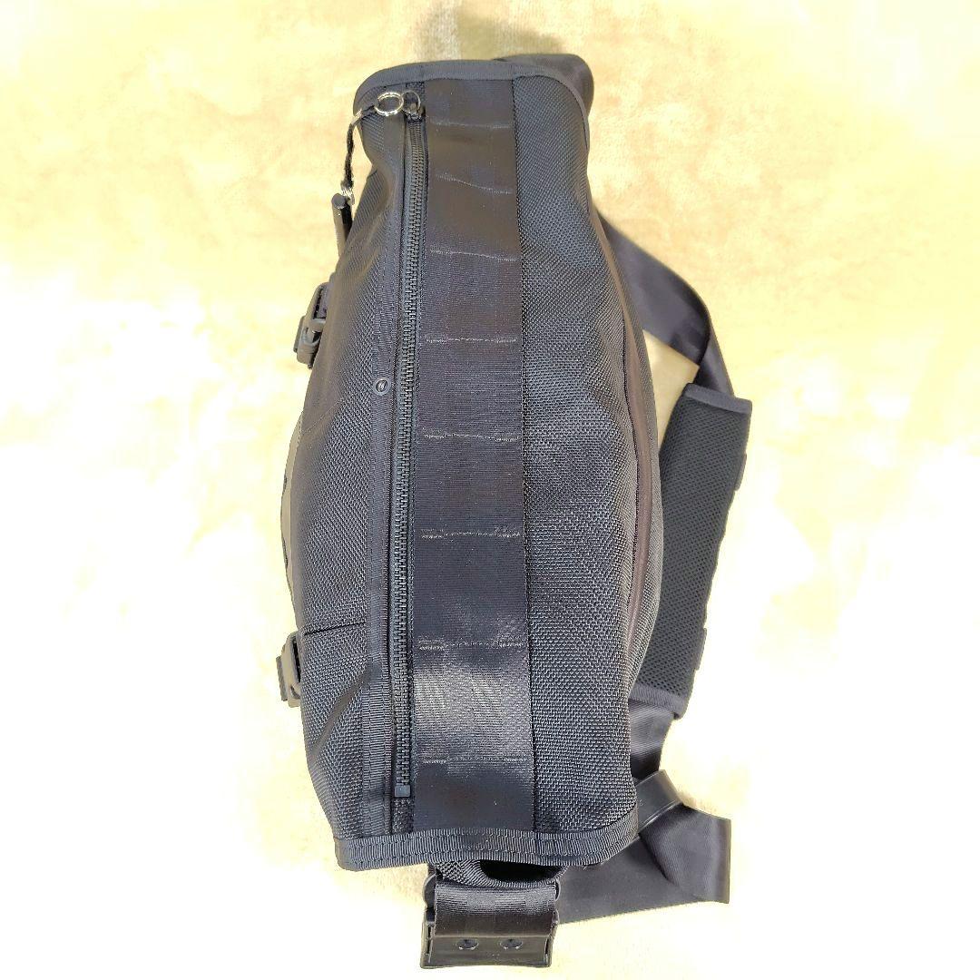 訳あり 極美品 ポーター ヒート メッセンジャーバッグ ショルダーバッグ 黒色