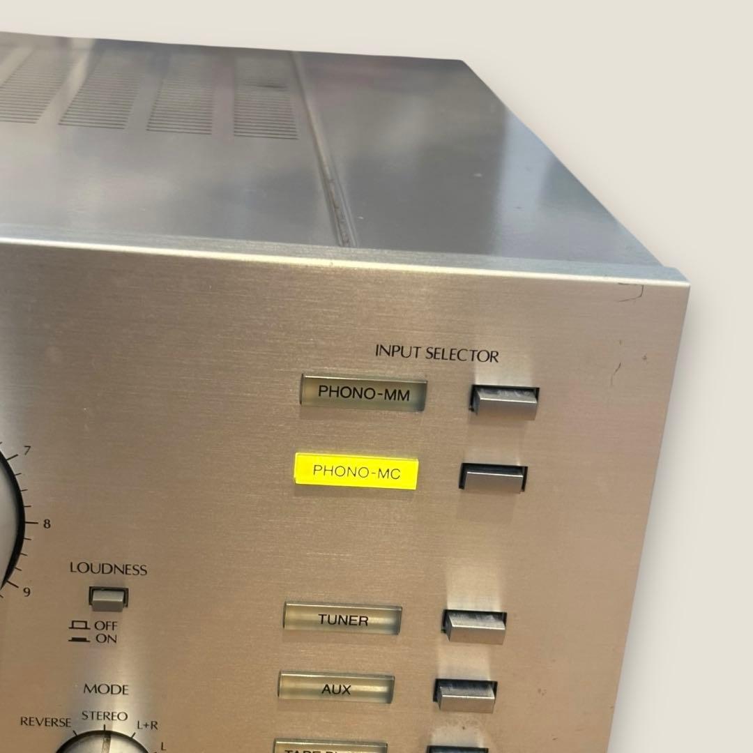 ジャンク品 SANSUI AU-D7プリメインアンプ シルバー サンスイ