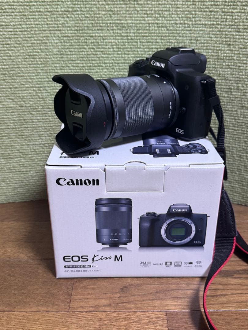 デジタルカメラ Canon EOS Kiss M EF-M18-150 IS STM