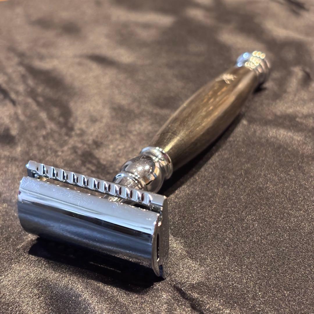 [日本未発売•稀少]Muhle SOPHIST アイアンウッド 両刃カミソリ