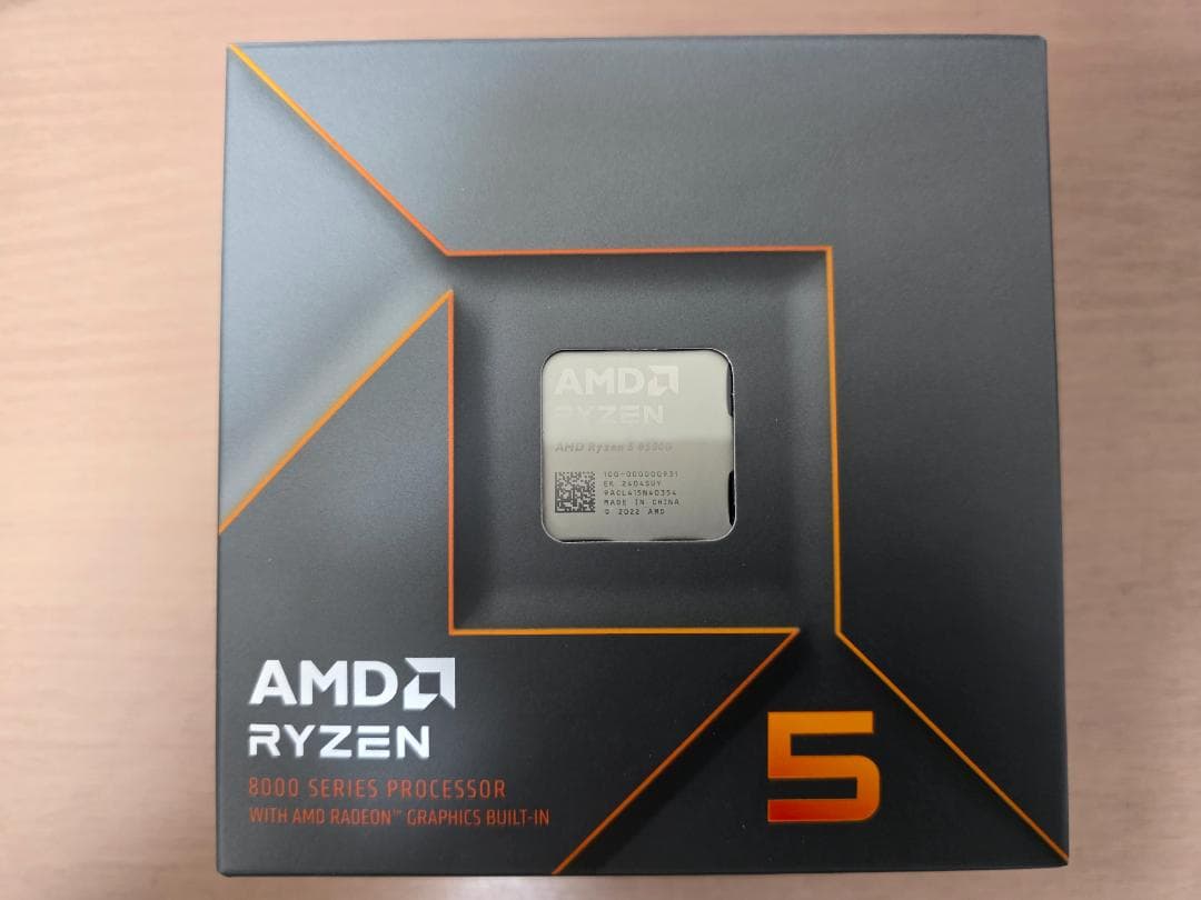 Ryzen 5 8500G 〔3.5GHz／5.0GHz Socket AM5〕