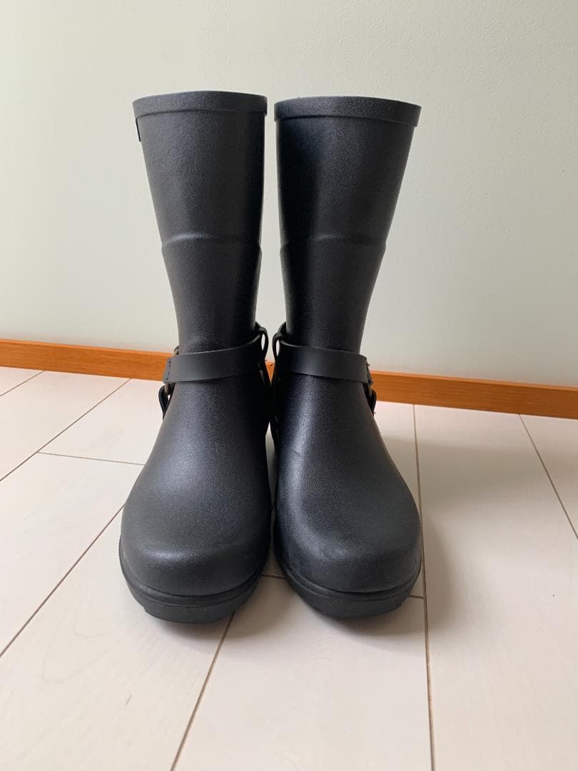 AIGLE ミスジュリー　ラバーブーツ　レインブーツ　黒