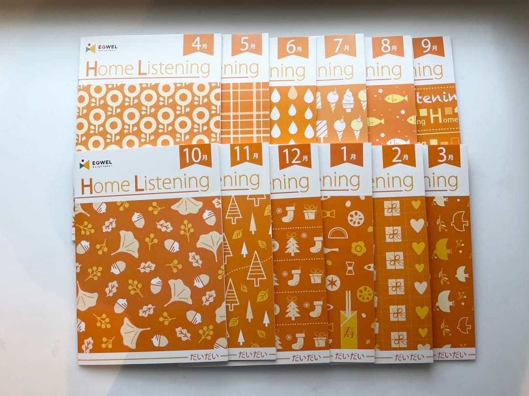 イクウェル　ホームリスニング　CD 5年分まとめセット