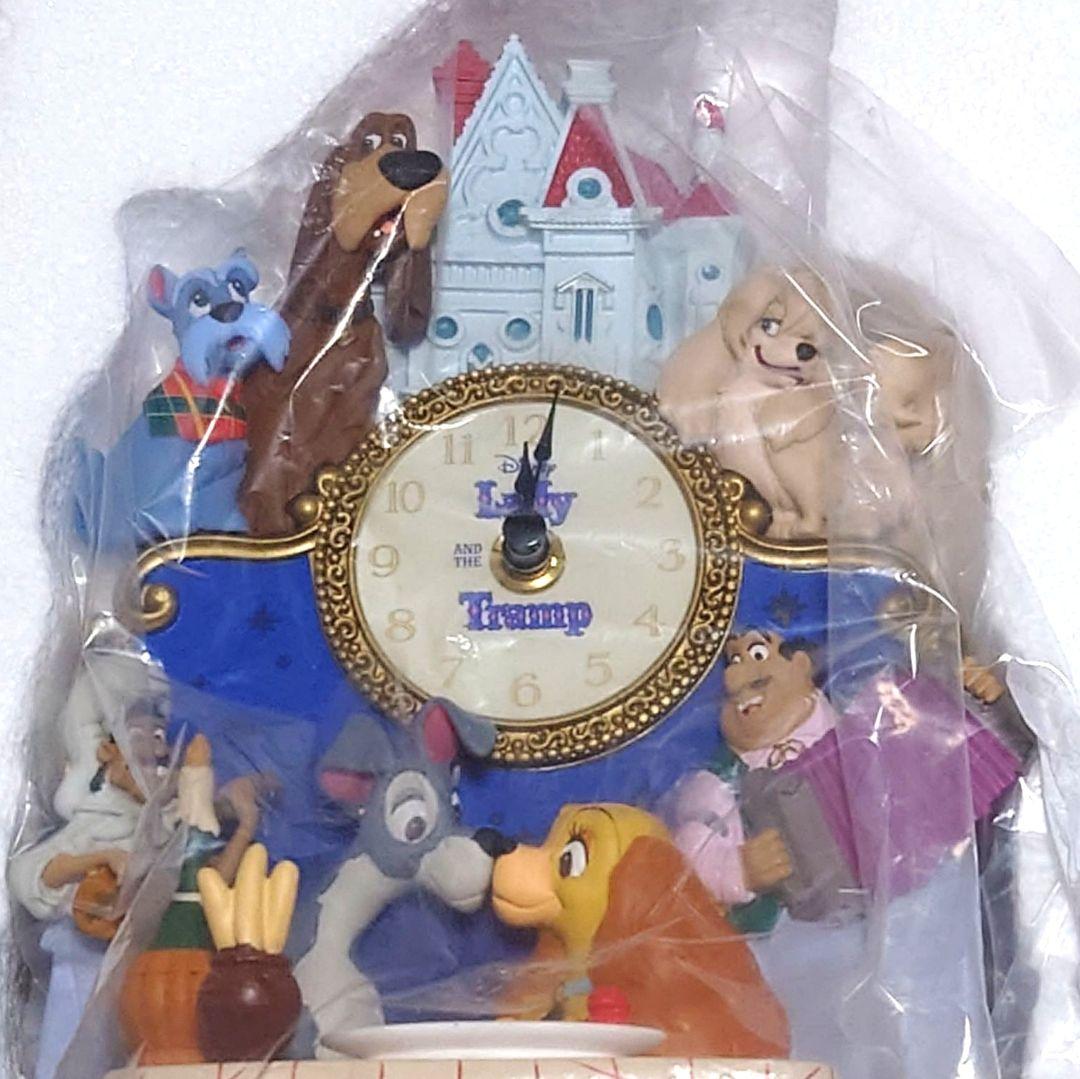 ディズニー わんわん物語 時計 ライトアップ
