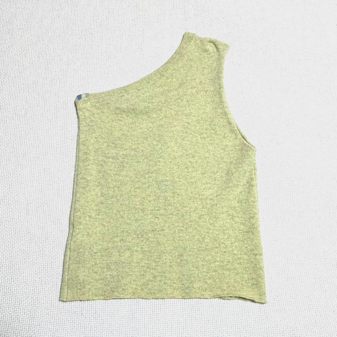 extreme cashmere×RonHermanワンショルダーカシミヤニット