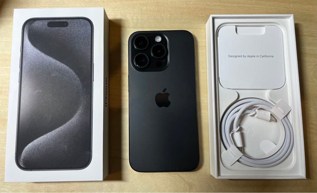 iPhone15 pro 128GB simフリー