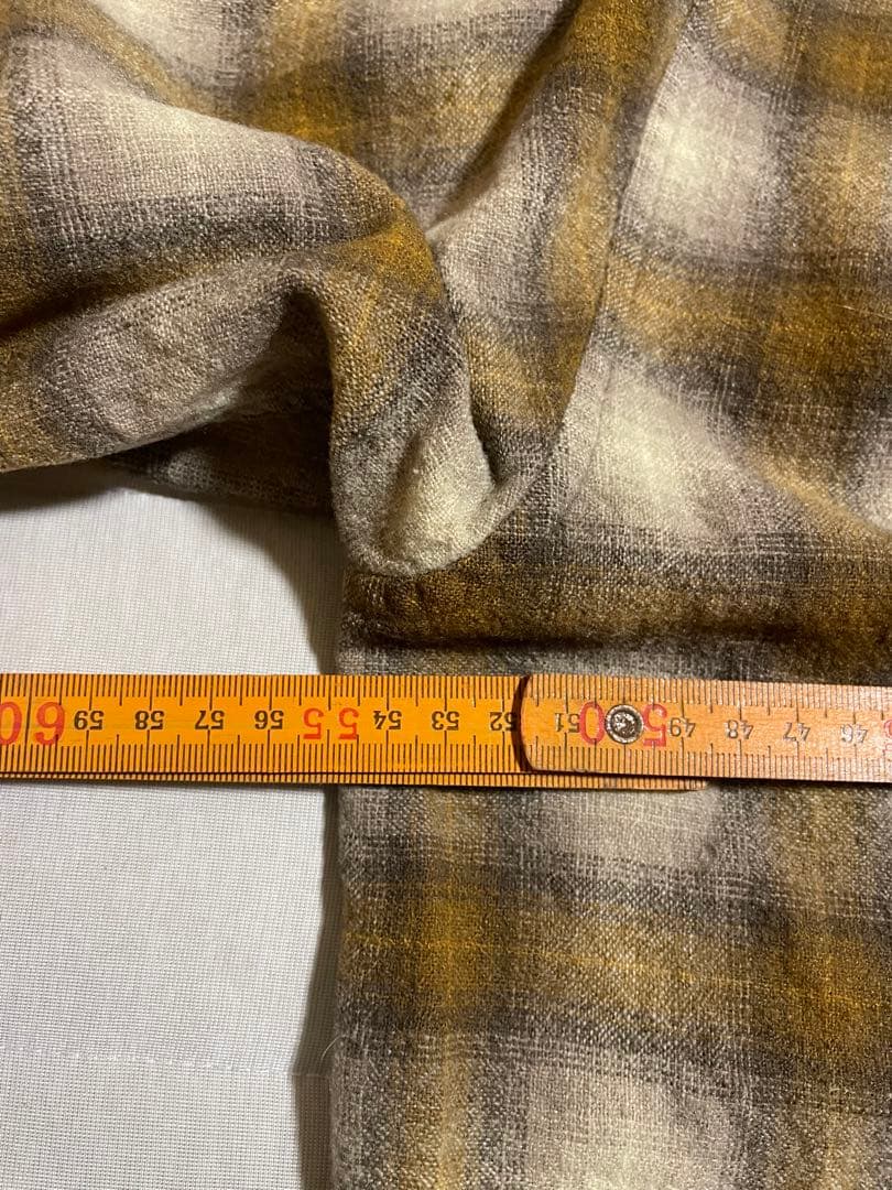 Pendleton オンブレー　60's ボードシャツ　ブラウン系　美品　シャド