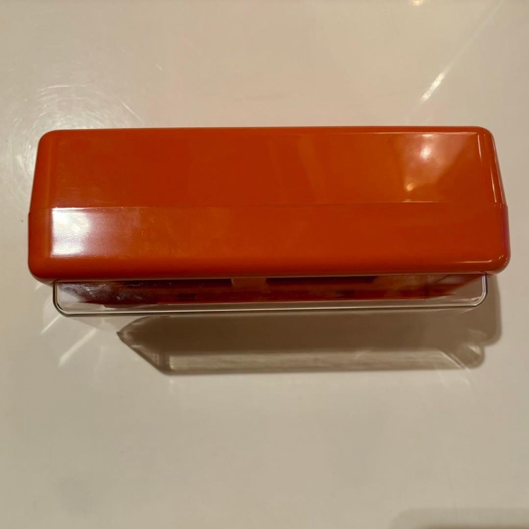 ★動作品★TWEMCO トゥエンコ パタパ 夕時計QT-30 オレンジ