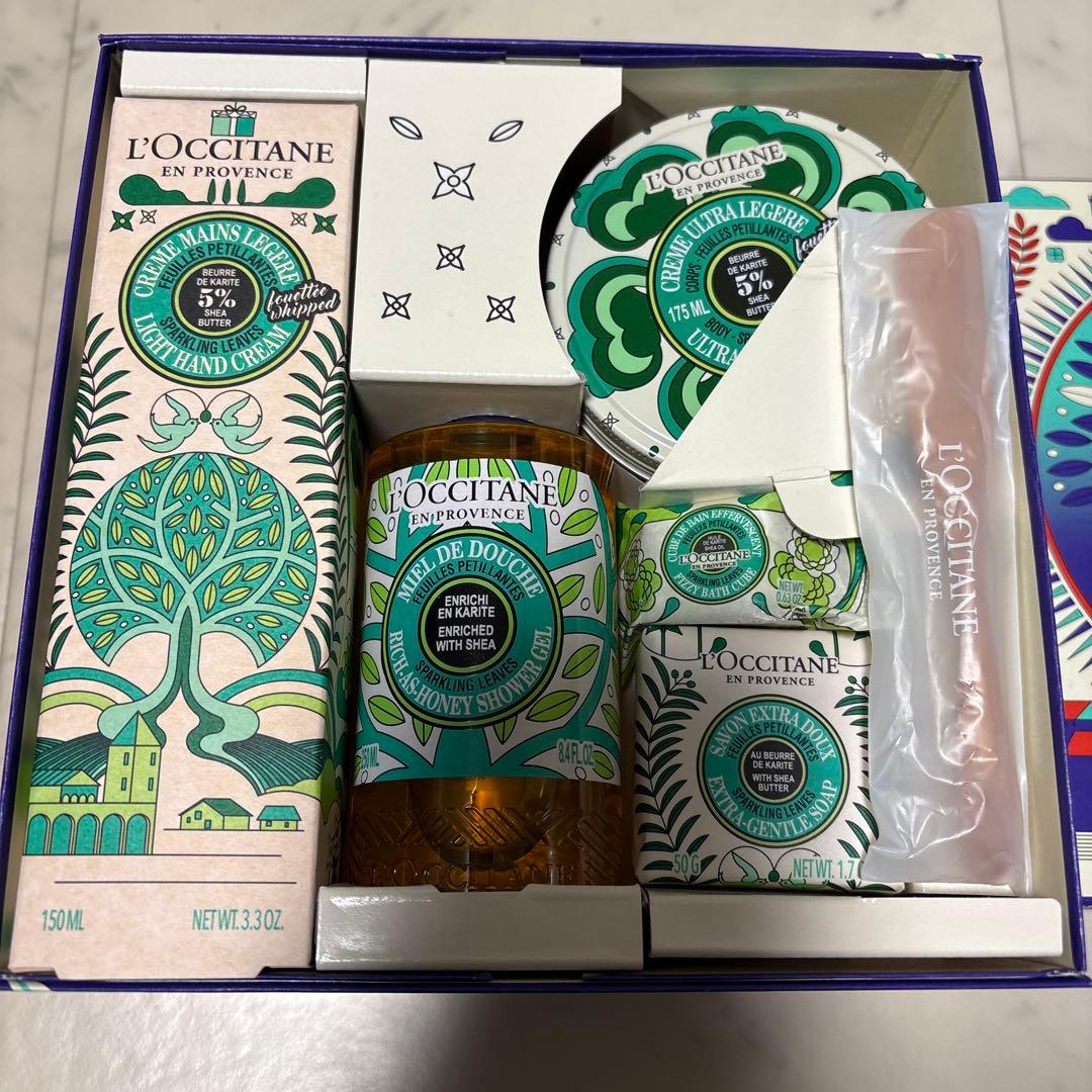 ロクシタン　スパークリングリーフ　シアコンプリート