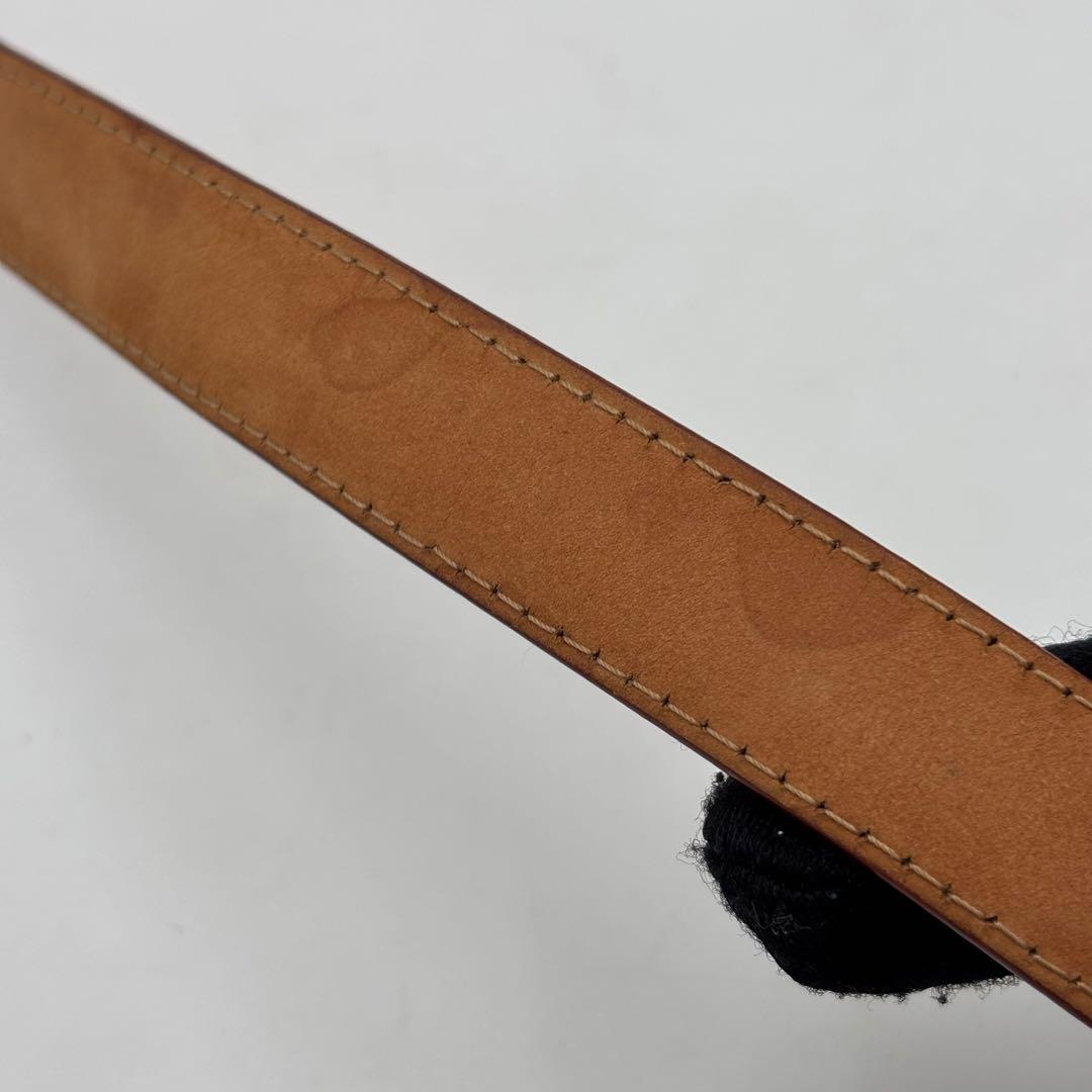 ルイヴィトン モノグラム サンチュール　レザーベルト M9273 ピンク系