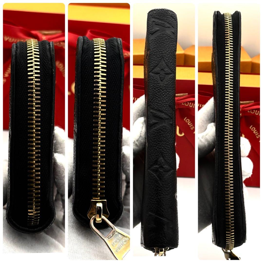 ☆箱付極美品☆ルイヴィトン ジッピーウォレット モノグラム 長財布 ブラック 黒