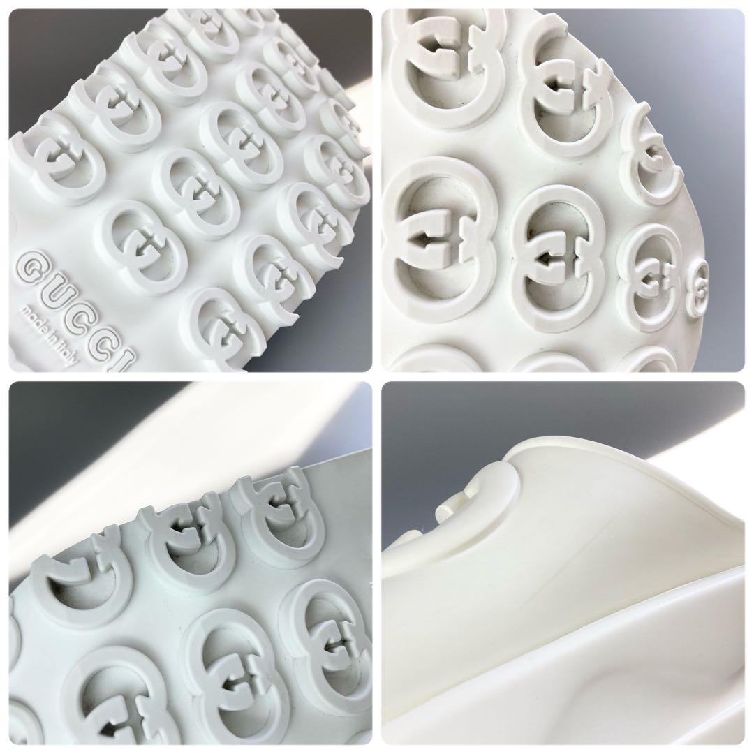 新品未使用 GUCCI グッチ サンダル 厚底 インターロッキング G 23cm