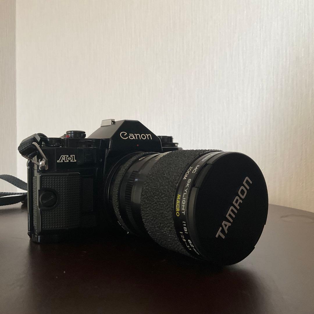 Canon A-1 フィルムカメラ Tamronレンズ付き