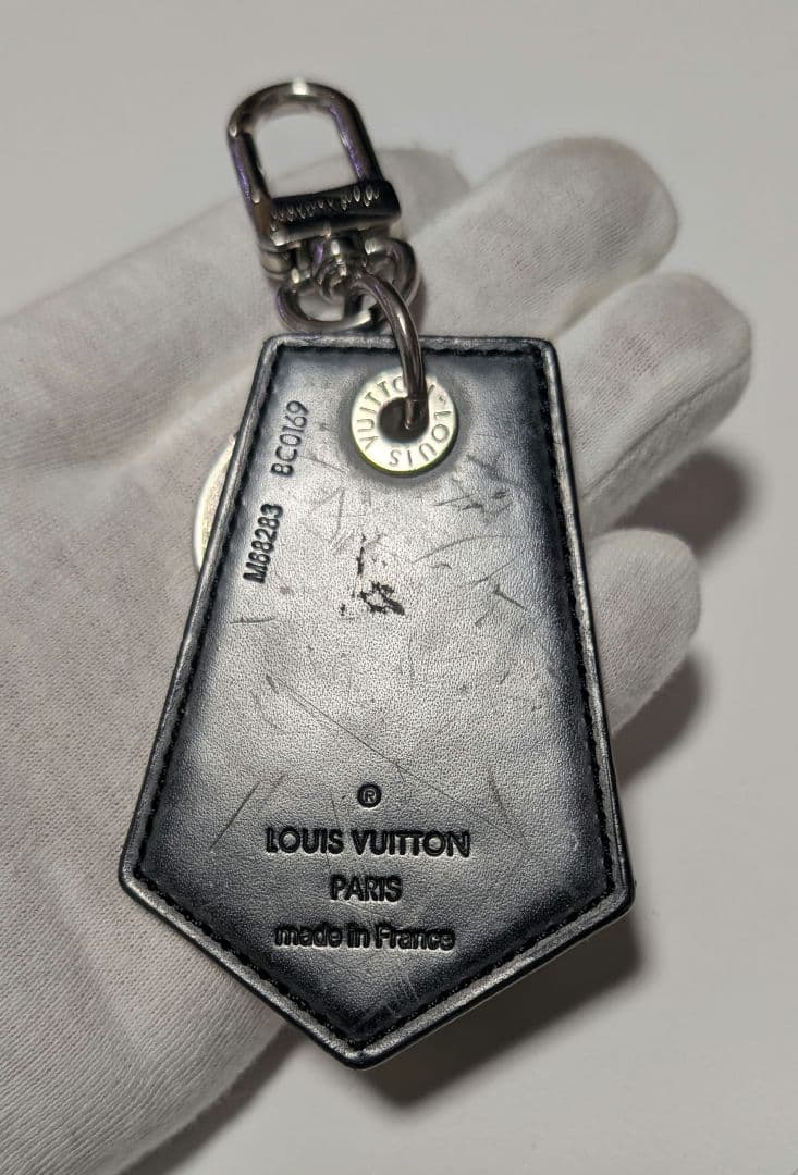 LOUIS VUITTON キーリング エピ ブラック