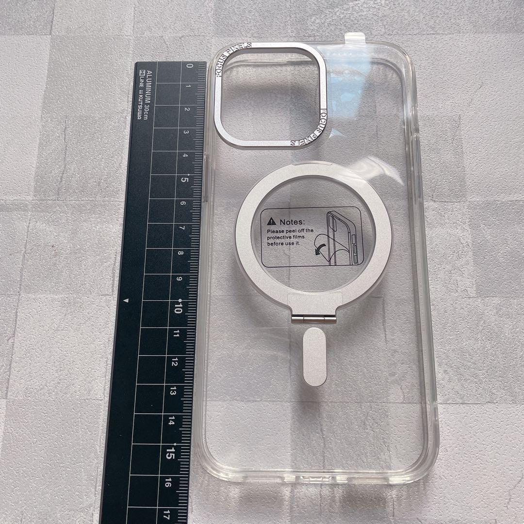 【iPhone 14 Pro Max用】スタンド一体型　ケース　クリア