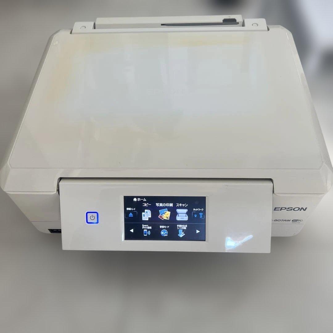 EPSON エプソン　EP-807AW プリンター　WiFi対応　インク付