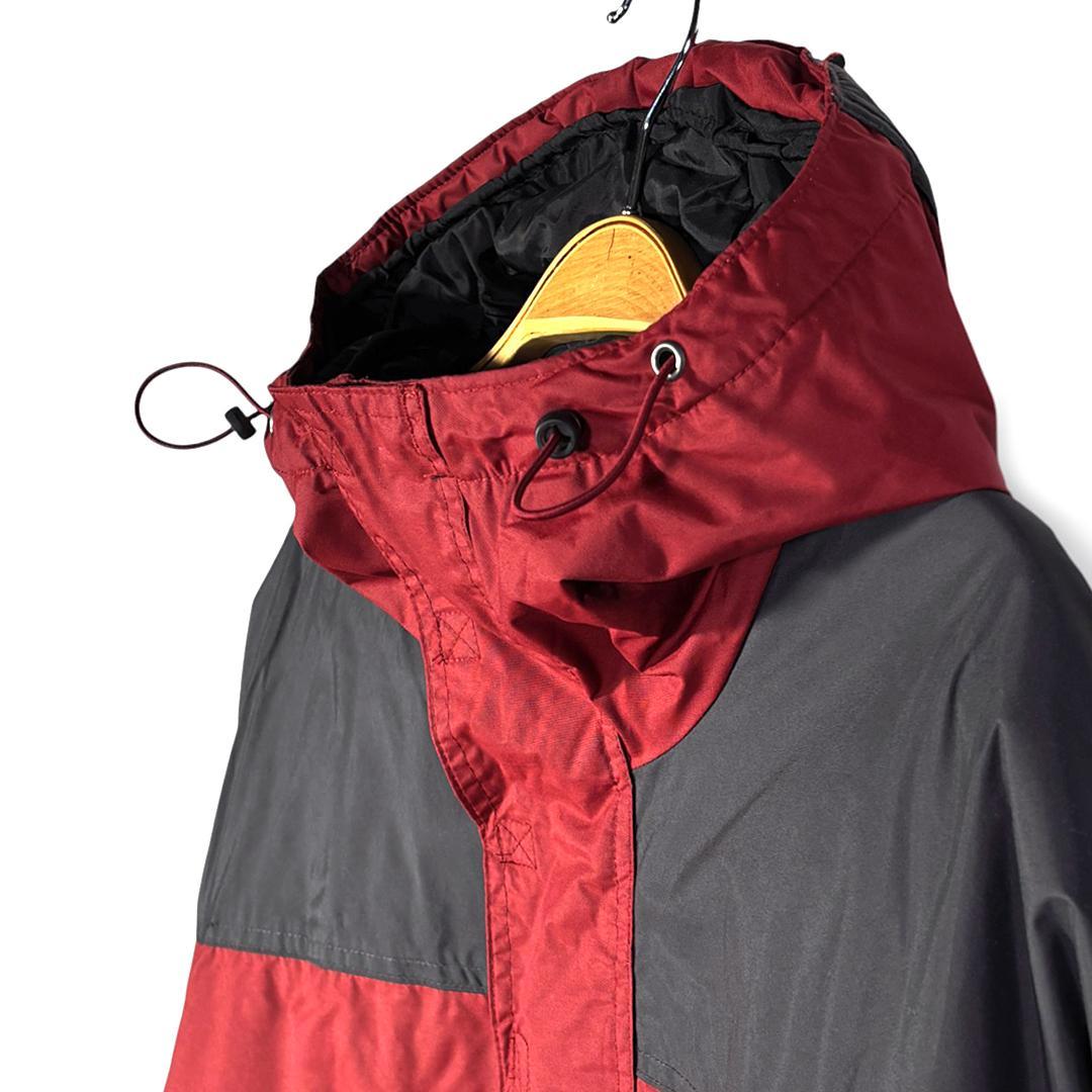 コロンビア チャレンジャー ナイロンアノラック バーガンディー 中綿 XL 古着