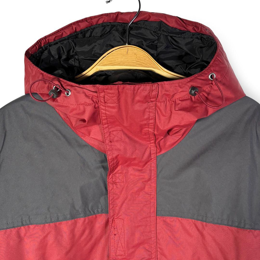 コロンビア チャレンジャー ナイロンアノラック バーガンディー 中綿 XL 古着