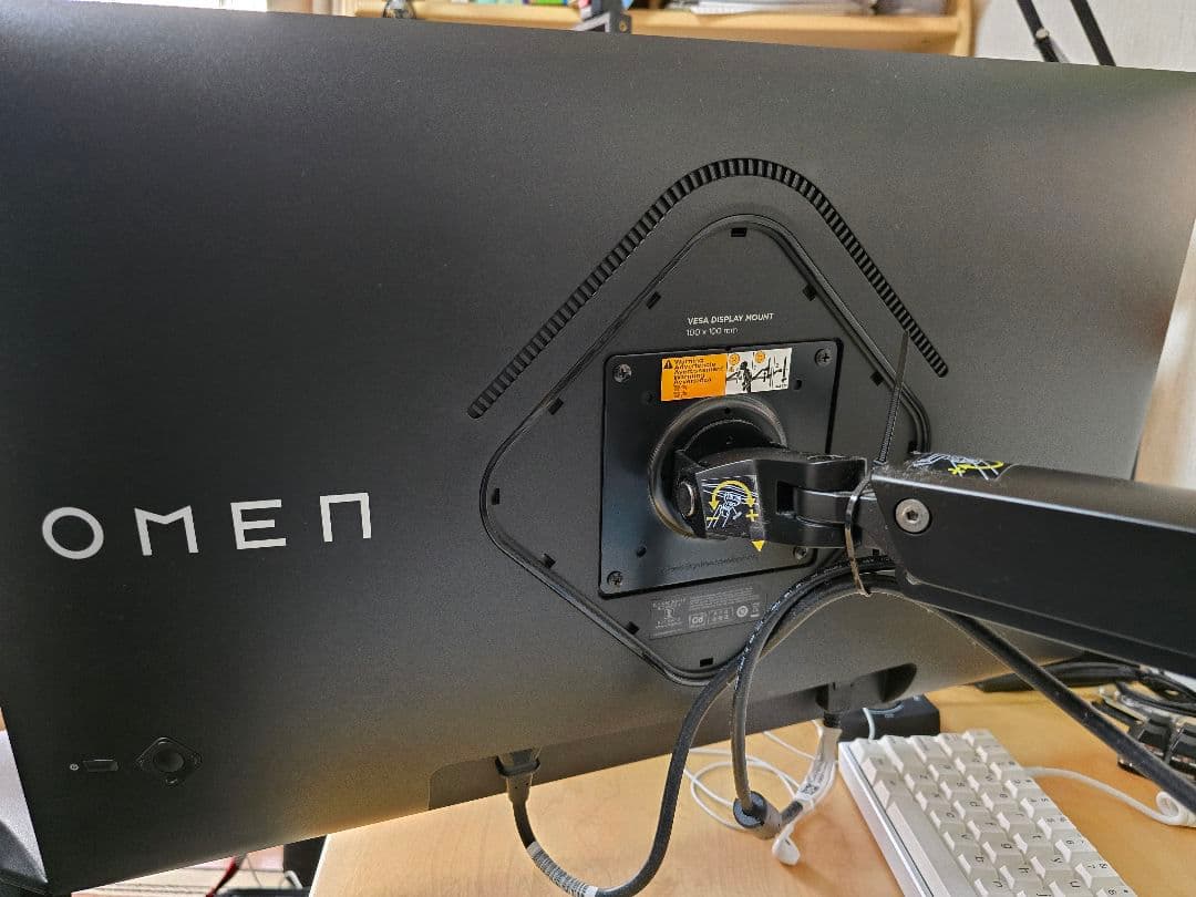 OMEN 27q WQHD 165Hz ゲーミングモニター