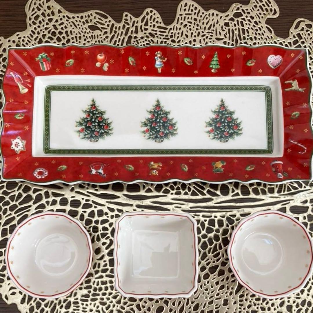 ビレロイ＆ボッホ トイズデライトシリーズディップボウルとプレートのセット