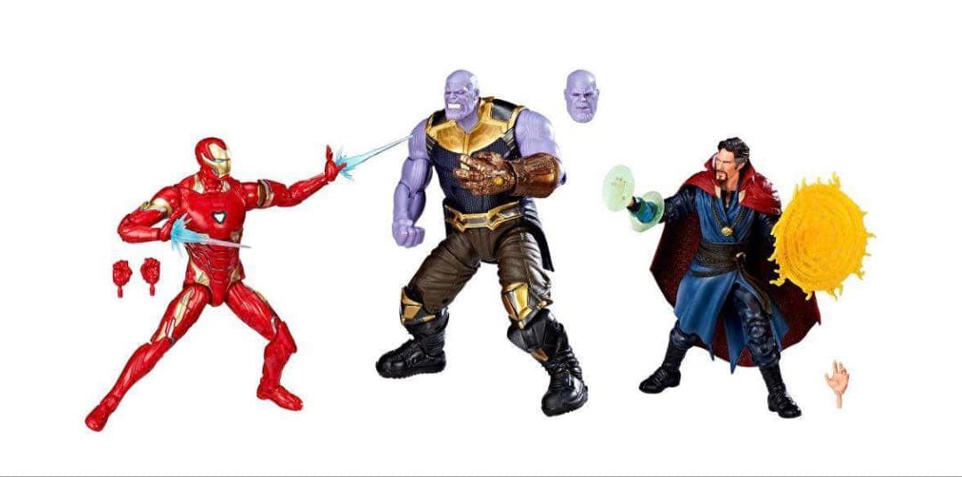 新品！マーベルレジェンド アイアンマン マーク50&ドクター・ストレンジ&サノス