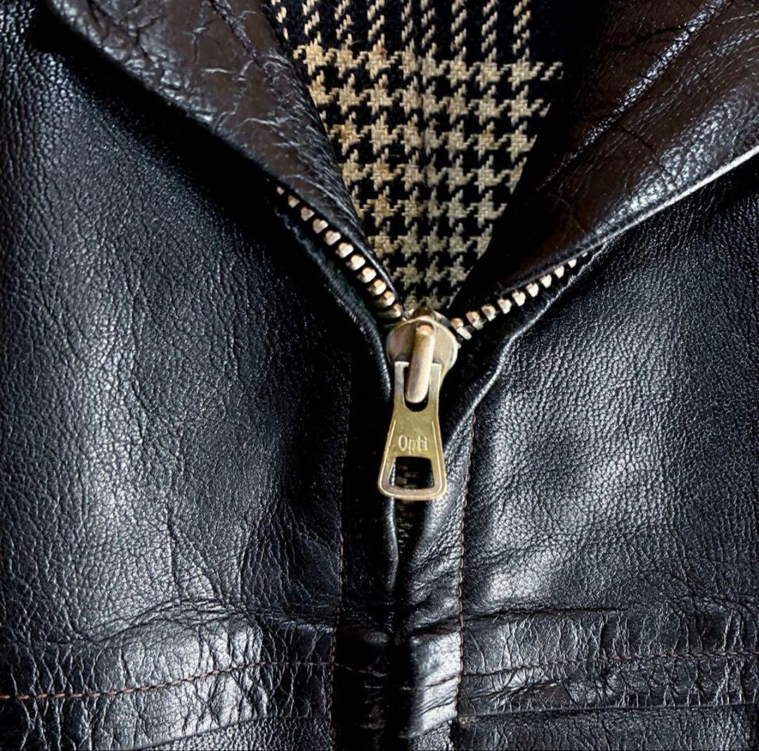 ふ*4様 50s ユーロ vintage leather jacket gap