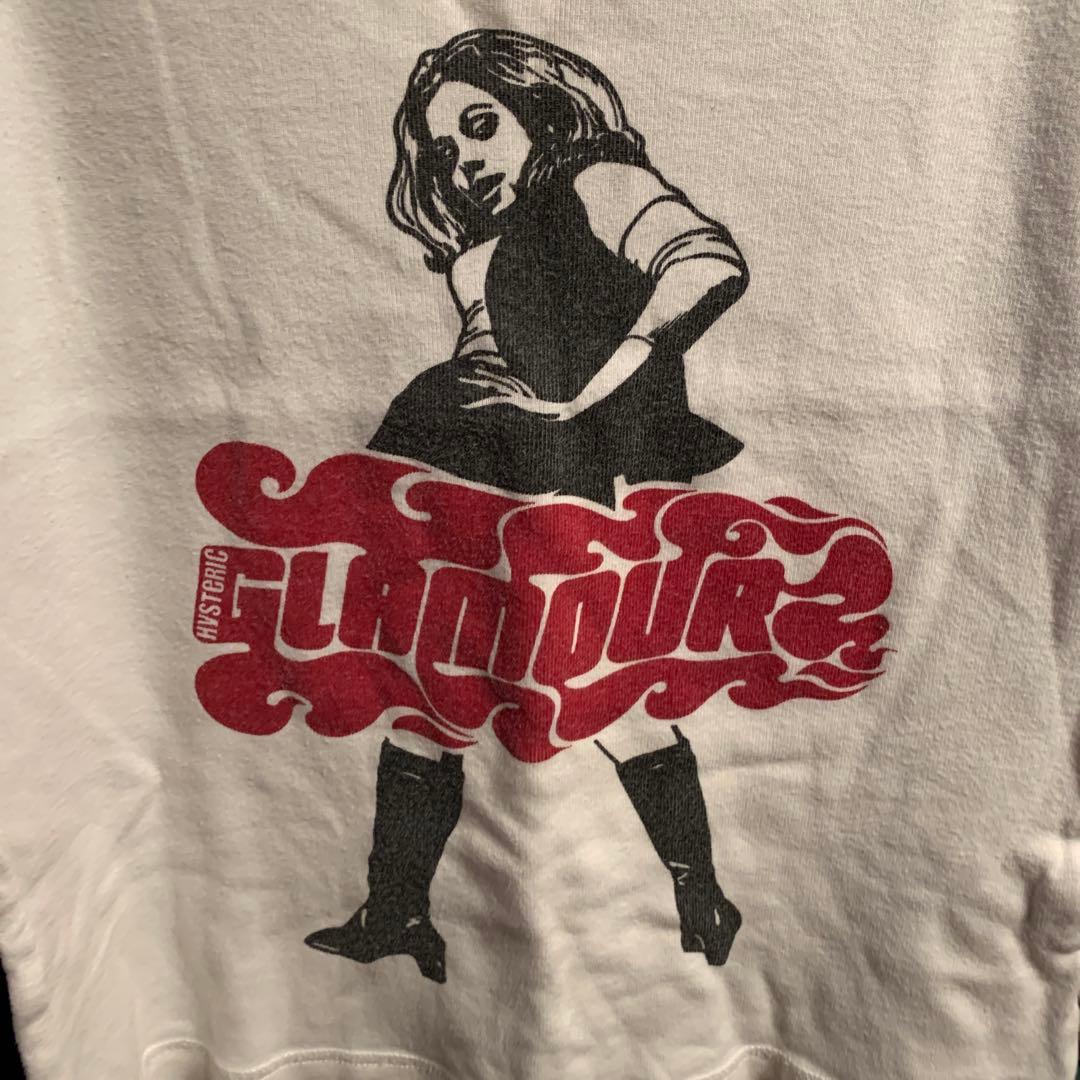 ヒステリックグラマーキャミソール ホワイトビクセンガール