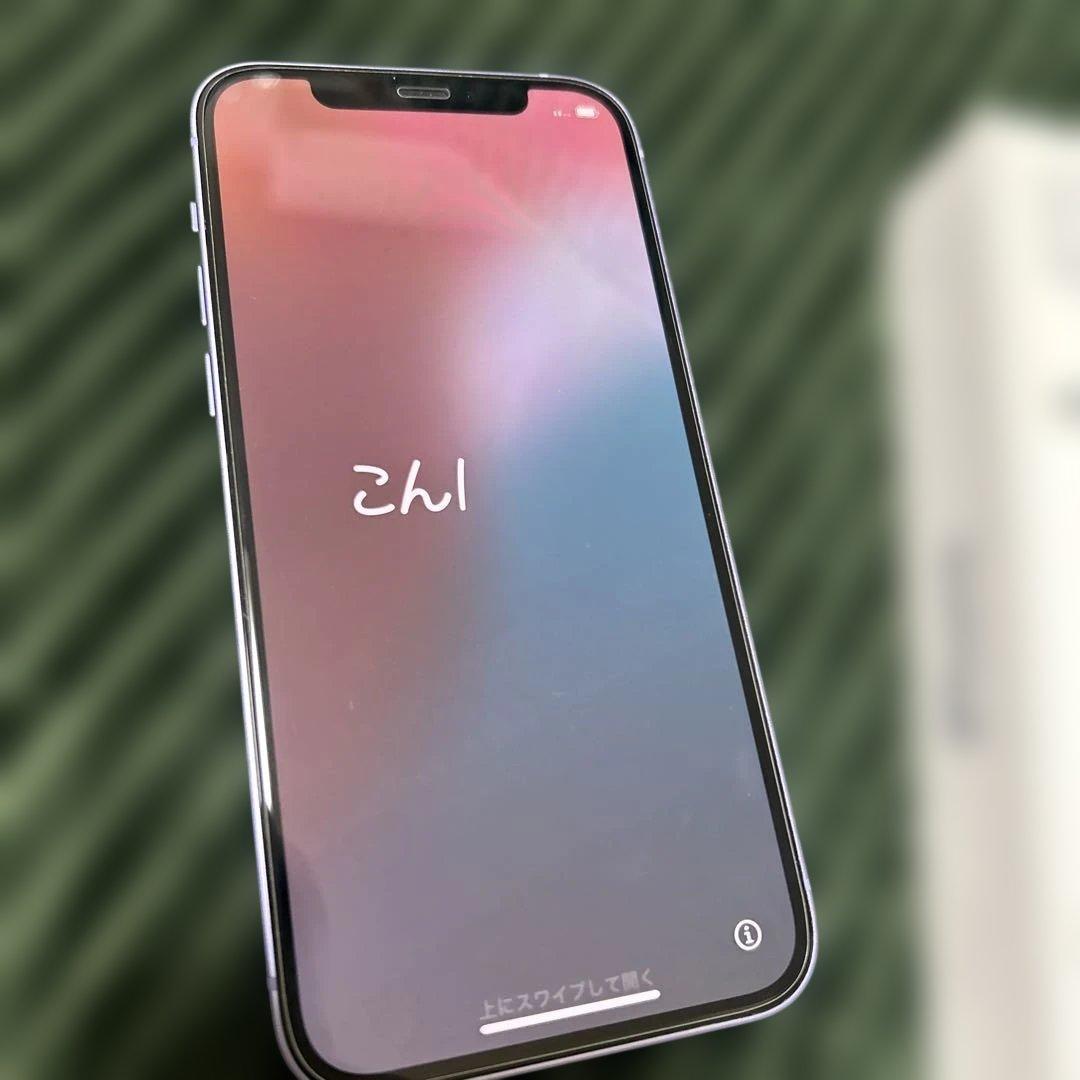 Apple iPhone 12 128GB パープル ケーブルなし 【美品】