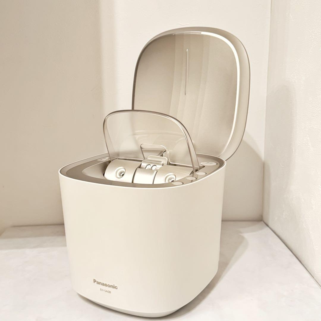 【美品】Panasonic スチーマーナノケア　EH-SA0B-N