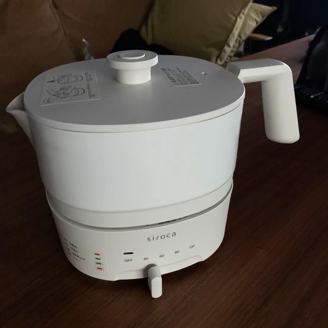 新品未使用！ちょいなべ電気ケトル1000mlSK-M152-C