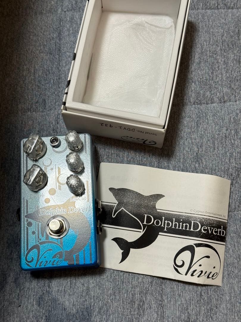 Vivie Dolphin Deverb ギターエフェクター