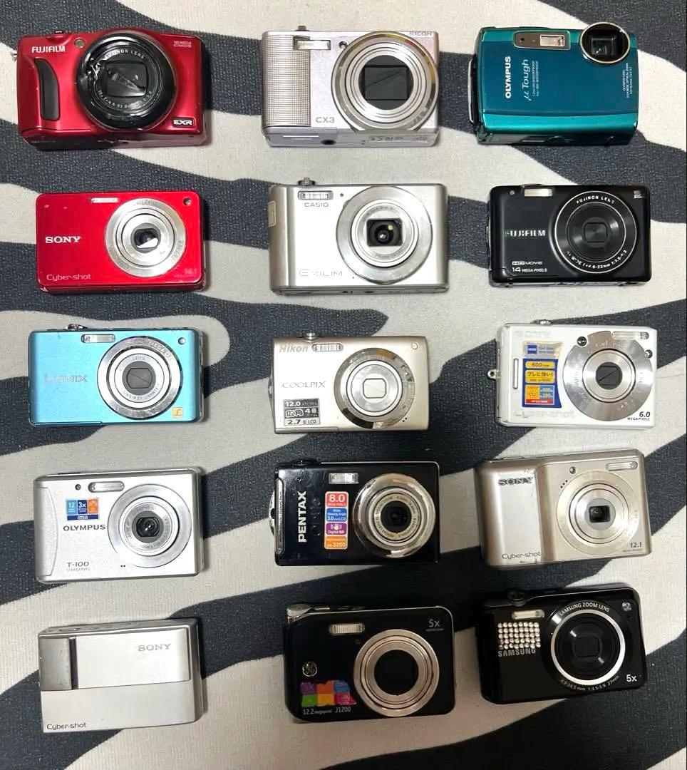 デジタルカメラまとめ売り　15台　ジャンク　動作未確認　②