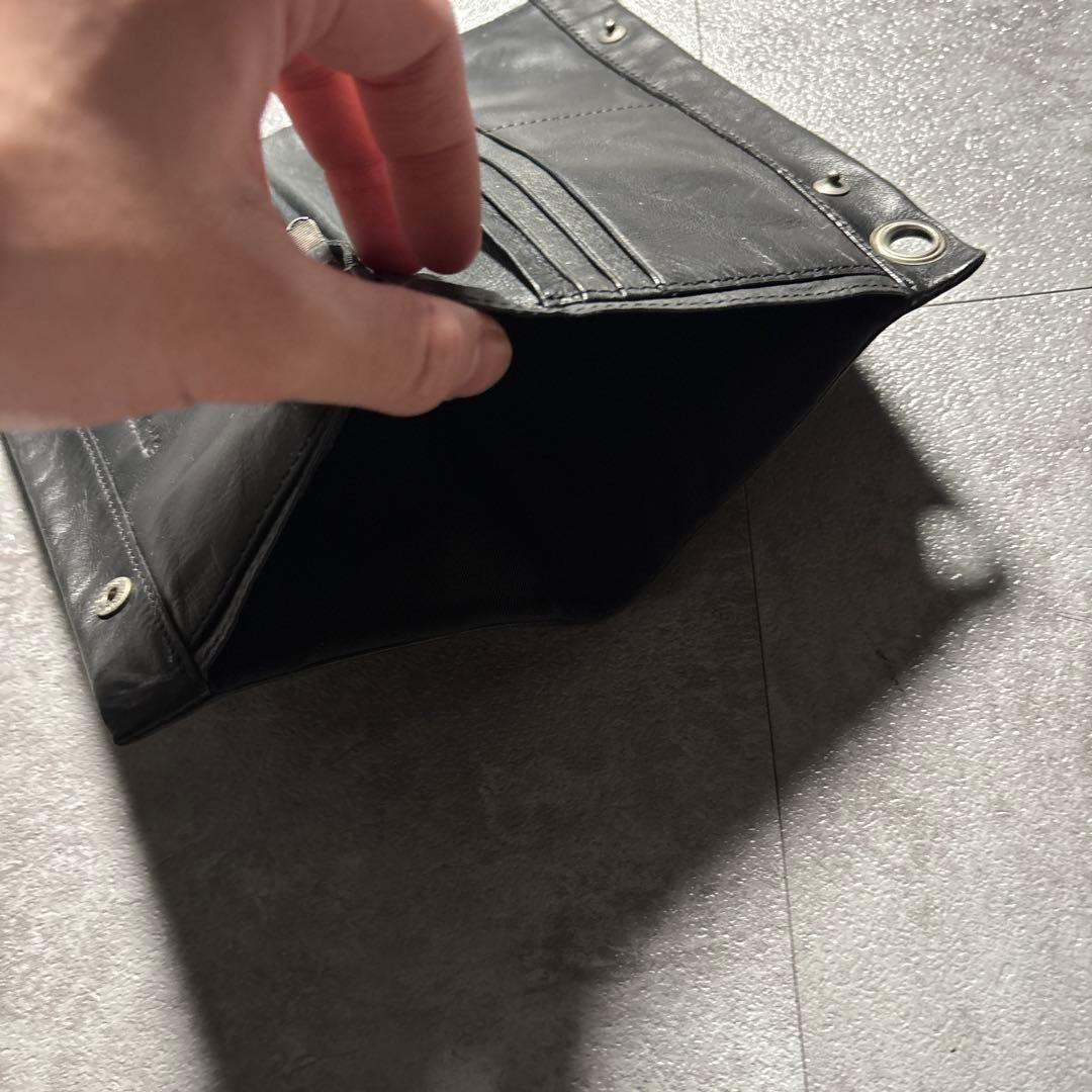 小物 ripvanwikle real leather Wallet Black