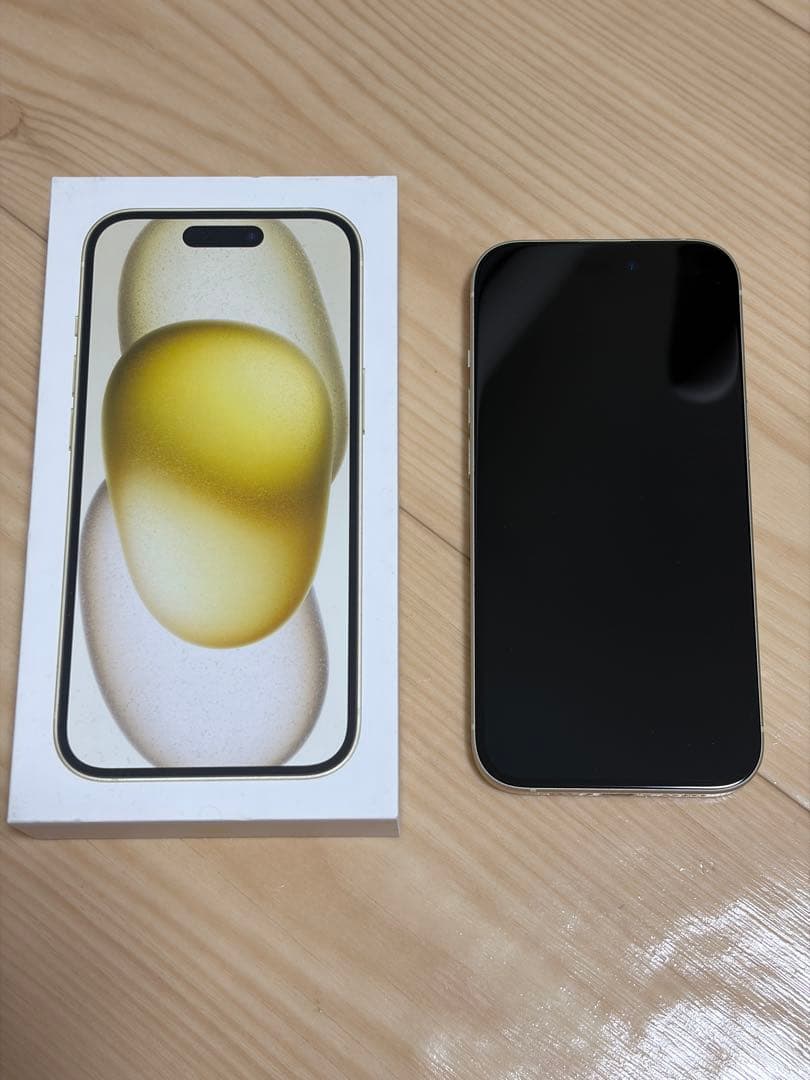 Apple iPhone 15 イエロー 本体 128gb SIMフリー