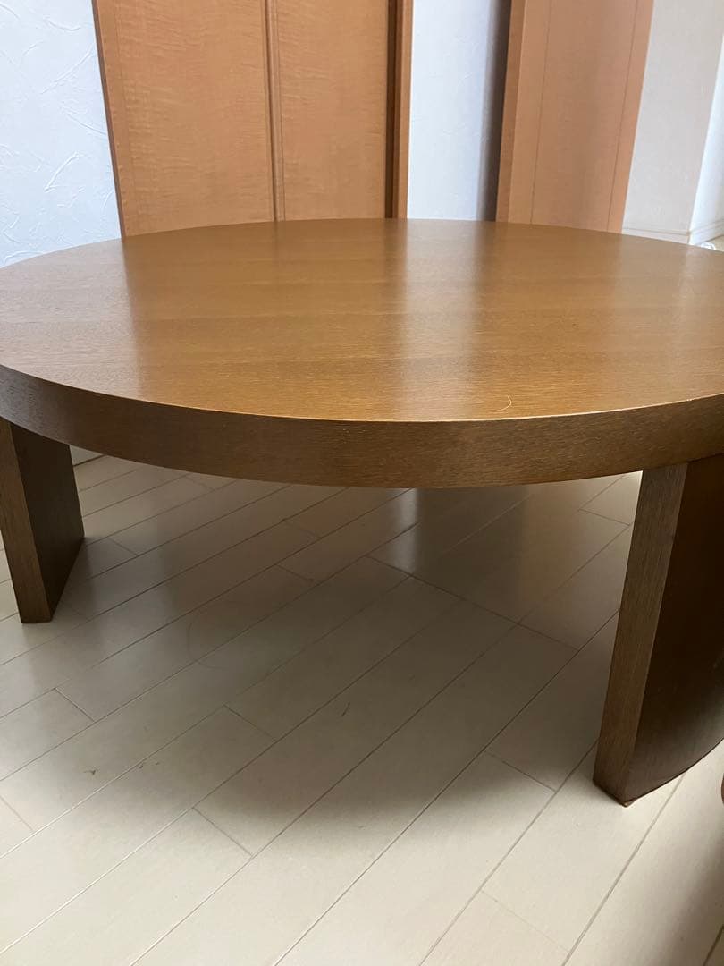 限定ジェイピリオド J-PERIOD ワビテーブル　丸テーブル　座卓ちゃぶ台