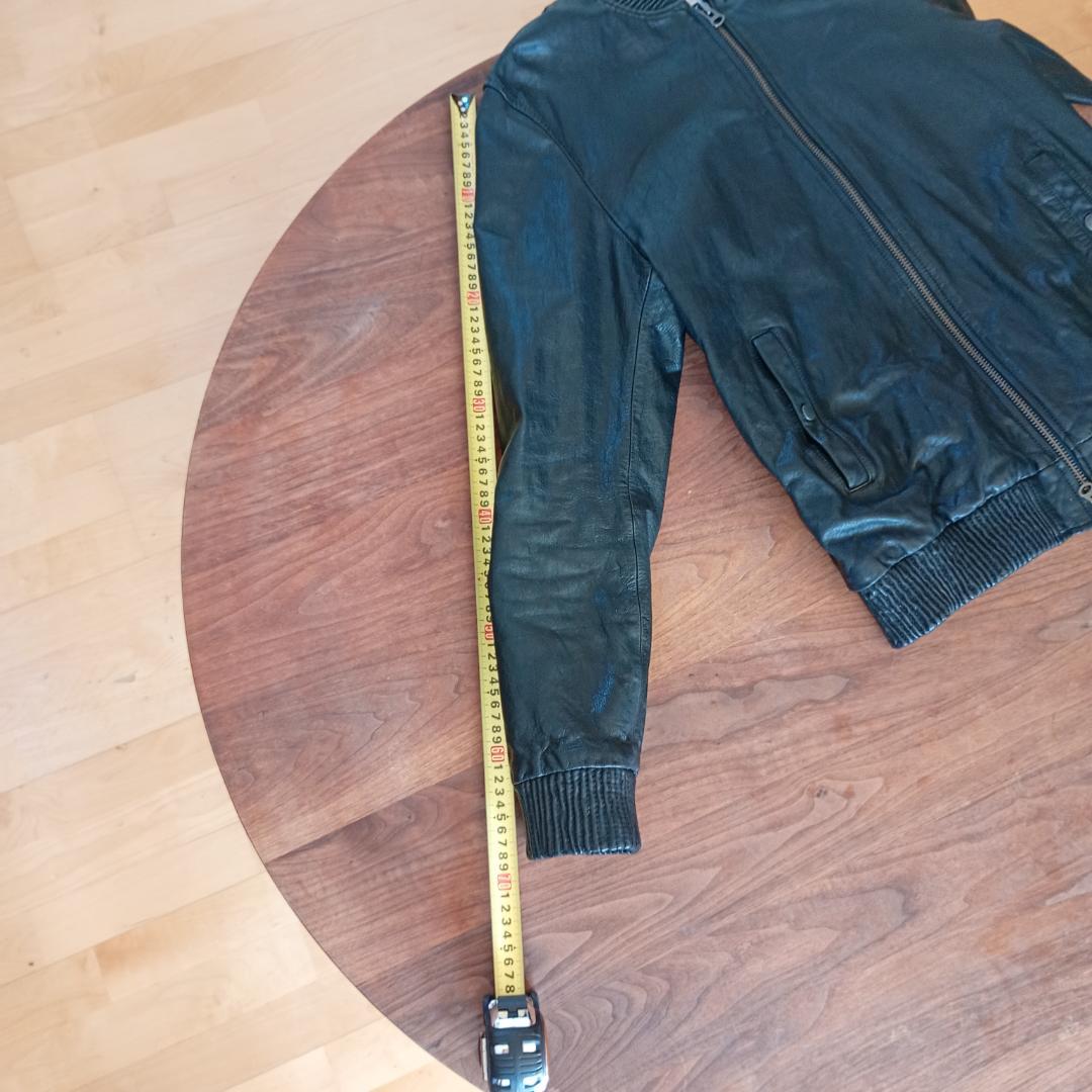 AVIREX◆レザージャケット・ブルゾン/XL/山羊革/6131016